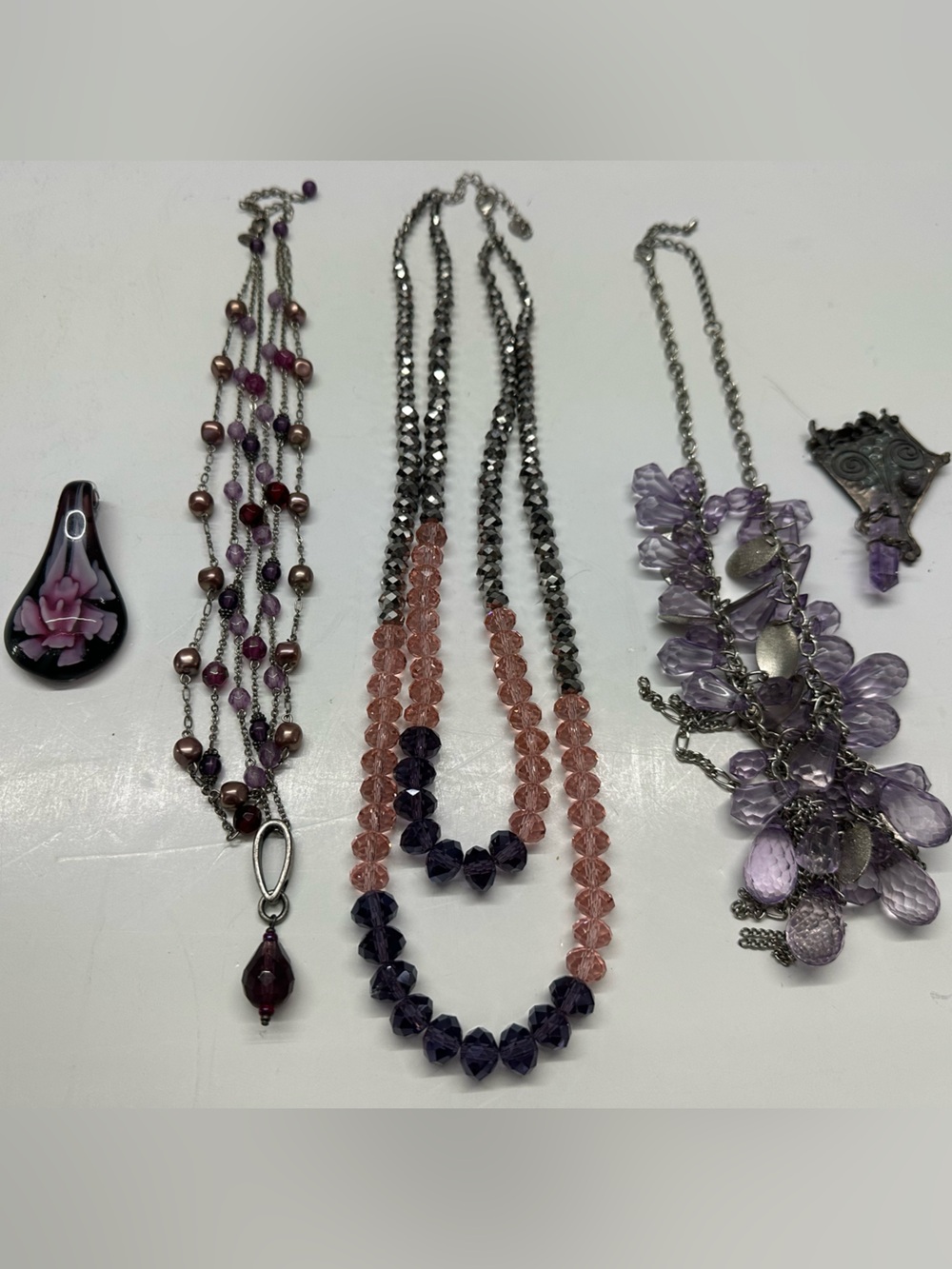 Vintage Purple & Pink Jewelry Collection